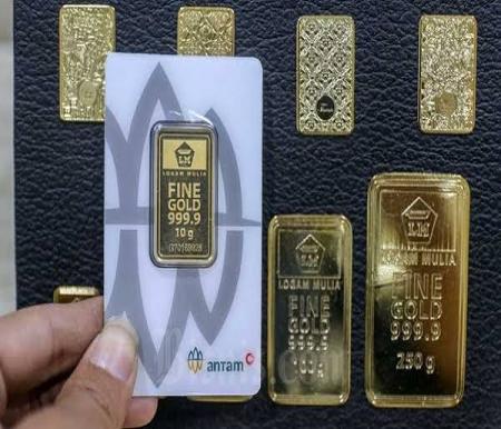 Ilustrasi harga emas 1 gram di Pekanbaru naik lagi (foto/int)
